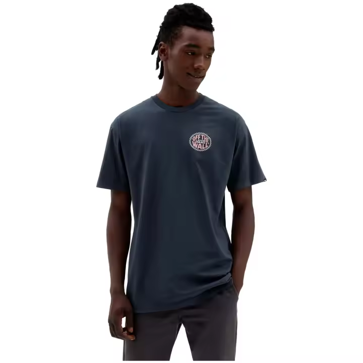 Camisetas De Manga Corta Vans para Hombre en color Azul - 1