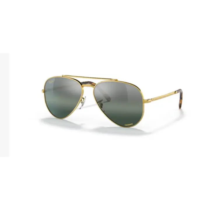 Gafa de sol RAY-BAN 3625 NEW AVIATOR 9166G6 LEGEND GOLD/POLAR CLEAR GRADIENT DARK BLUE CALIBRE 58 - 1