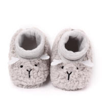 Zapatillas De Otoño-Invierno Para Bebés Con Diseño De Oso Y Oveja Niños Y Niñas Calf Sintética Antideslizante Cómodo Para 0-18 Meses - details 11