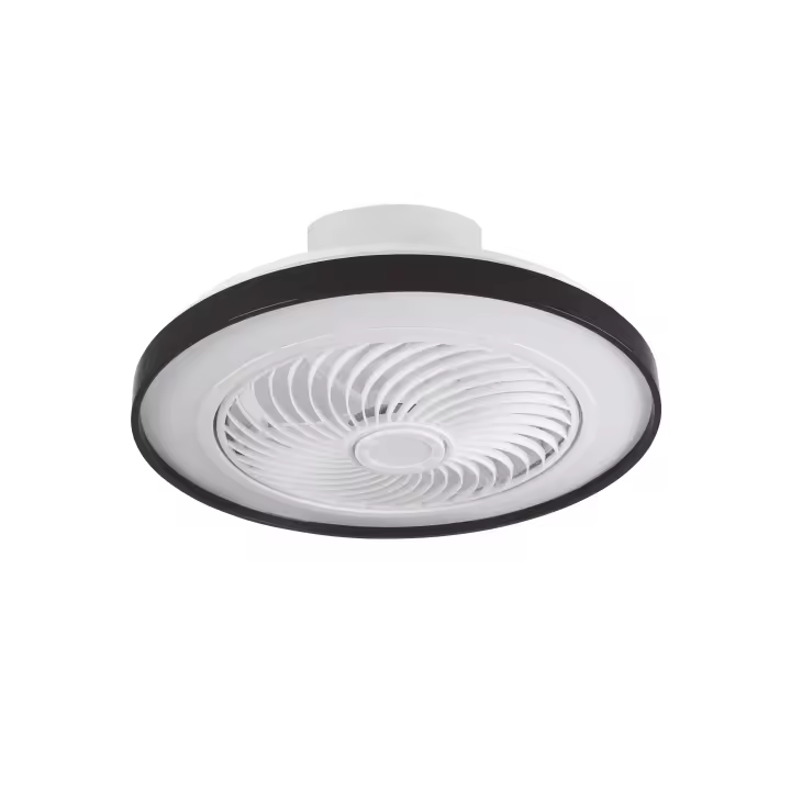 Ventilador de techo CATHAY negro, 5 aspas, 72W LED 3000-6000K, Al 19xP.50cm - 1