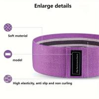 Banda De Resistencia Para Las Caderas Elasticas De Latex De Alta Calidad Tejida Tensamente Para Ejercicios En Casa Disponibles En Tres Colores - details 6