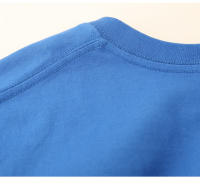 Camiseta De Algodón Puro De Manga Larga 260g Para Hombre Estilo Casual Cuello En V Solido Para Otoño E Invierno Top Suelto Para Pareja - details 15