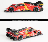 Modelo De Coche De Simulación Bburago 1:24 499p 51 24-Hour Le Mans Aleación De Metal Juguete Educativo Para Niños Regalo Ideal - details 5