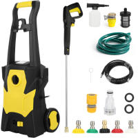 Hidrolimpiadora Eléctrica 1600W 110Bar Portátil - 6L/min con Rodillo Antideslizante para Coches, Terrazas y Jardines (Máquina Profesional de Alta Presión) - details 10