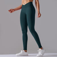 Leggings De Yoga Para Mujer Cintura Alta Levantamiento De Caderas Gimnasio Sin Costuras Pantalones De Deporte Fitness Running - details 54