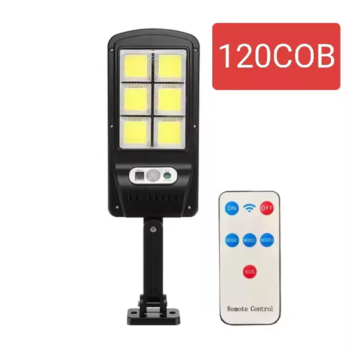 Lámpara Solar Exterior 20000LM Con Sensor De Movimiento Y Protección IP65 Luz De Calle Exterior Impermeable Con Sensor De Movimiento Y Luz LED Duración De La Batería De 3 Años - 1