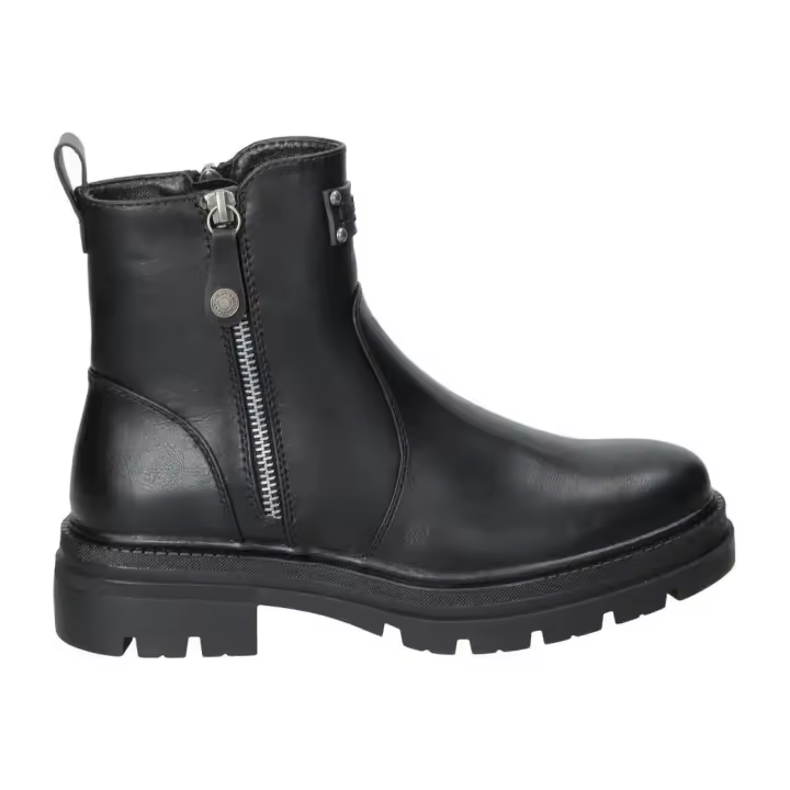 BOTINES REFRESH 171002 MODA JOVEN NEGRO - 1