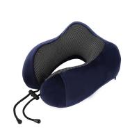 Almohada De Viaje En Forma De U De Espuma De Memoria Soporte Para Cuello Sin Bolsa De Transporte Tapones Para Los Oídos Y Máscara - details 5