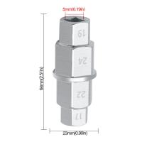 Herramienta De Eje Hexagonal Universal Cromado Plata Llave De Wrench Remoción Herramienta De Eje Hexagonal Para Rueda Delantera De Motocicleta - details 5
