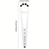 1pc Stopper De Puerta Mejorado Fuerte Y Flexible Evita Que Los Perros Accedan a Áreas No Permitidas Instalación Fácil Sin Herramientas Necesarias - details 2