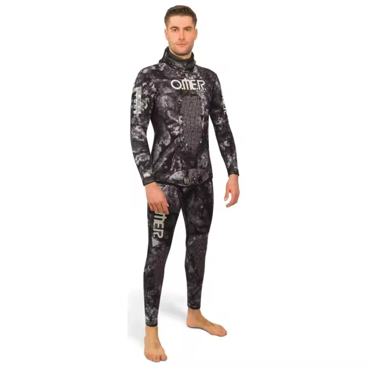 Omer Traje Húmedo De Pesca Submarina Blackstone Lined 1.7 Mm - 1