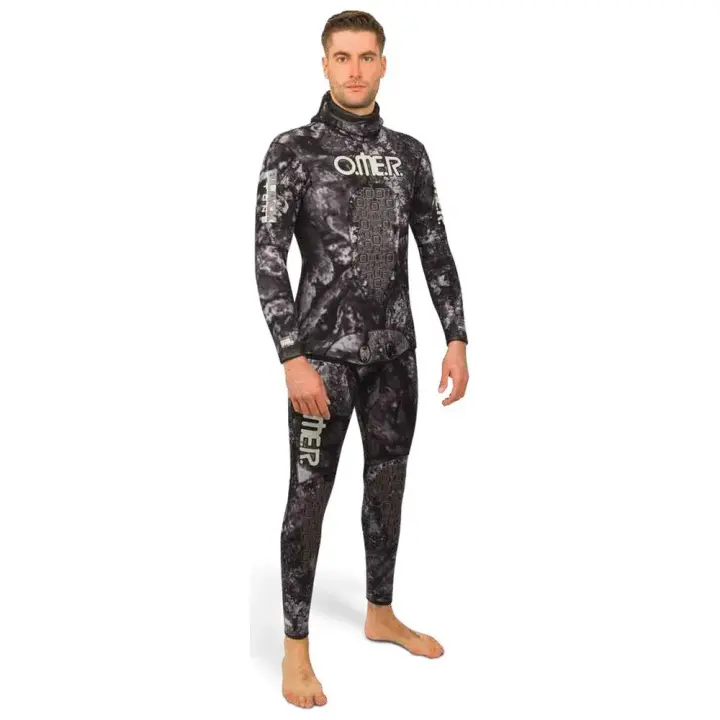 Omer Traje Húmedo De Pesca Submarina Blackstone Lined 1.7 Mm - 1