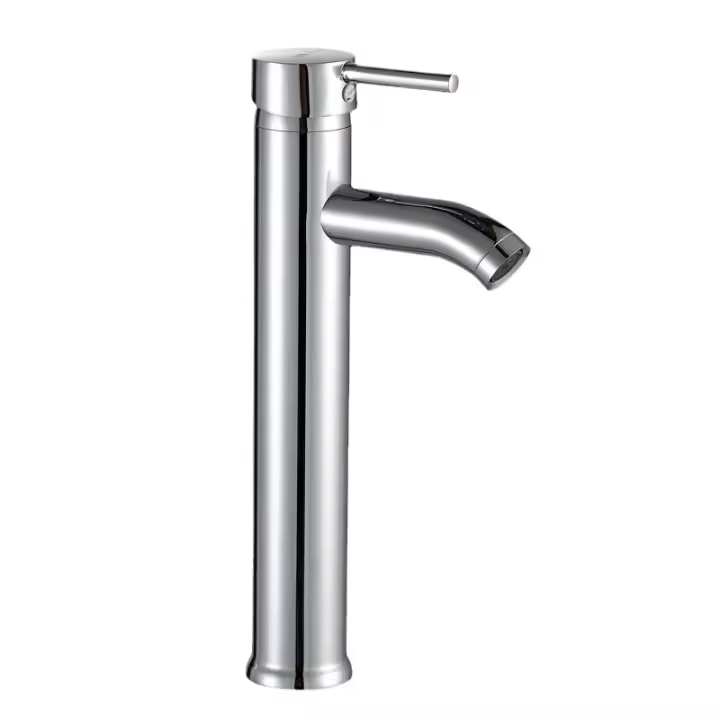 Grifo de Lavabo, Alto en LatónCromado - 1