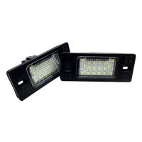 2pcs Luz De Placa De Matrícula Blanca 6500K Super Brillante Sin Errores LED Para Skoda Fabia MK16Y094302 Lámpara De Señal De Señal - details 4