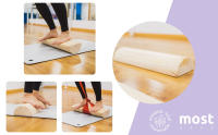 MOST DECO  Tronco propioceptivo de eutonía + Bloques de Madera Maciza para Yoga para actividades como entrenamiento de Suelo Pélvico o Pilates - details 0