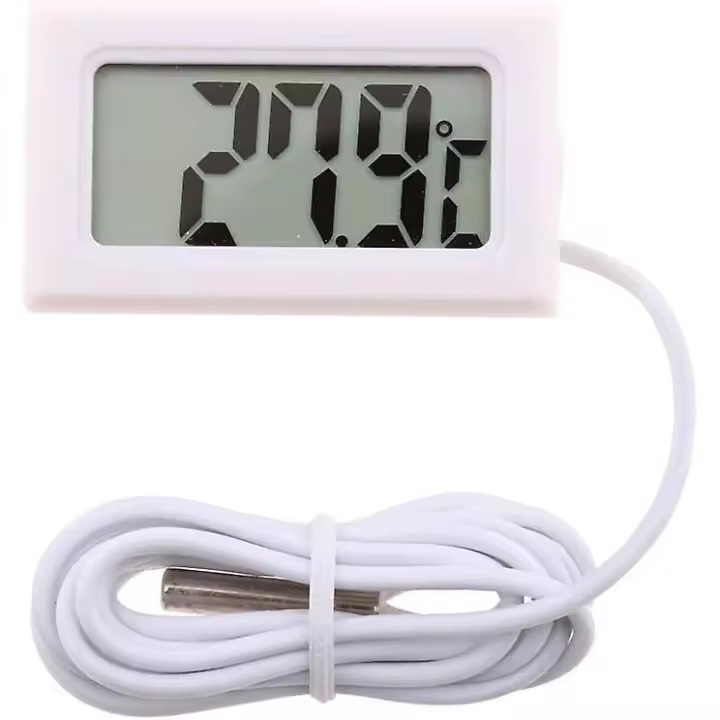 1 unids digital LCD Digital termómetro de Agua, medidor de temperatura-50C ~ 110cwhite - 1