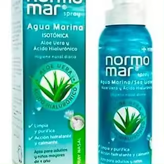 Normomar Spray Nasal Descongestionante Aloe Eucalipto 120Ml - 1