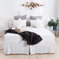 Enfriador De Cama Sólido Pulido Tamaño Estándar Para Camas De Soltera Dobles Reinas Reyones Cubierta No Esmerilada Suelta De Seda Poliéster 100% - details 6