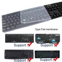 Protector De Teclado Universal De Silicona Transparente Para PC Cubierta De Piel De Gel De Silicio Antipolvo Y Impermeable - details 0