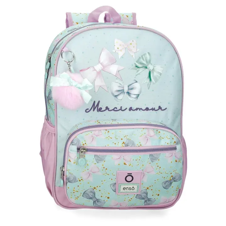 Mochila escolar Enso Merci amour adaptable a carro - 1