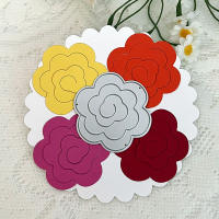 Cortadores De Metal En Forma De Ramas De Rosas Y Hojas Para Scrapbooking Y Álbumes De Fotos Herramienta De Corte De Carbono Para Papel Y Cartón - details 26