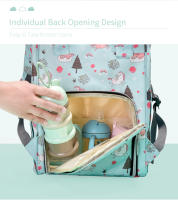 Bolsa De Pañales Insular Para Mamá Con Organizador Materno Estilo Mochila Para Carrito De Bebé Material Síntesis Tamaño Medio - details 5