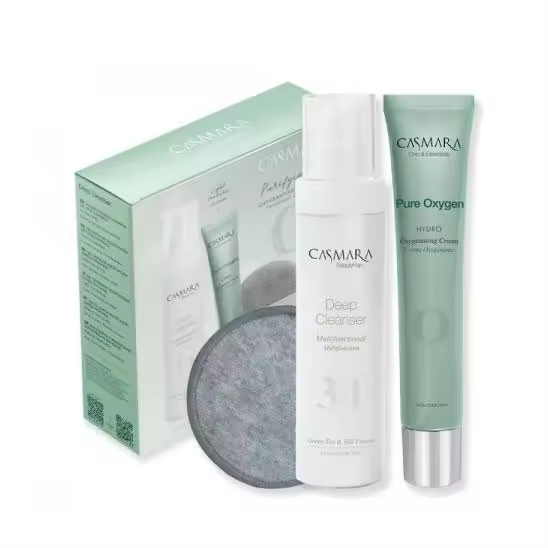 PURIFYING SET (DEEP CLEANSER+OXYGENATING CREAM)-CASMARA - 1