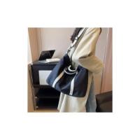 Bolsas para las mujeres, nuevo estilo, simple campus deportes bolsa de lona, bolso mano, casual gran capacidad, negro - details 1
