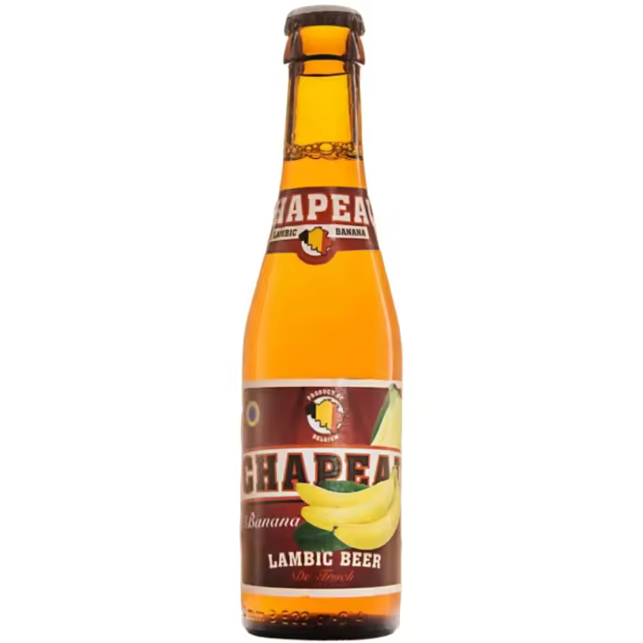 6 uds x Chapeau Platano 25Cl cerveza Belga con plátano - 1