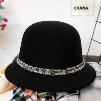 Nueva Moda Sombrero De Jazz Elegante Para Mujer Primavera Otoño Invierno Tejido De Lana Vintage Cúpula Pequeña Casual - details 8