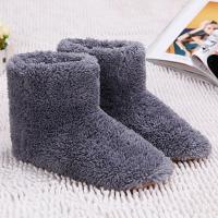 Botas De Nieve Calientes Invierno Con Calentador USB Zapatos Eléctricos Plush Para Hombres Y Mujeres Botas Calefactadas Lavables Para Los Pies - details 8