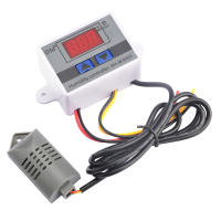 Controlador De Humedad Digital XH-W3005 12V 24V 220V Humidistat Hygrometer Regulador Con Sensor De Humedad Para Industrial - details 1