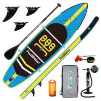FunWater 335*84*15cm Máx. 165 KG Tabla Paddle Surf Hinchable de Remo Inflable de pie, con Todos los Accesorios de Sup Adecuado para Todos los Niveles, Incluidas Las Bombas de Doble acción - details 0