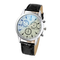 Reloj De Lujo De Cuarzo Con Dial De Acero Inoxidable Reloj Casual De Pulsera Material De Correa De Cuero Estilo Fashion & Casual - details 22
