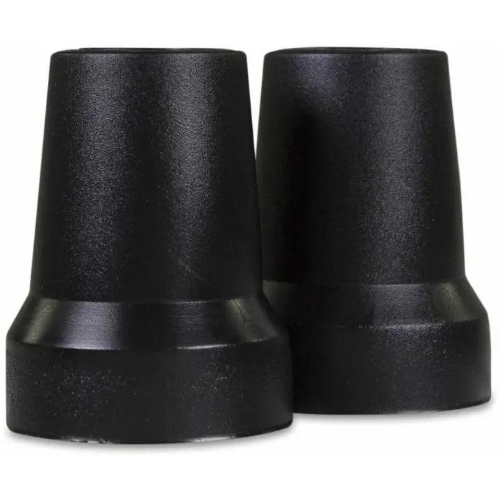 Corysan Contera Negra Para Bastón Inglés 18 Mm, 2 Uds - 1