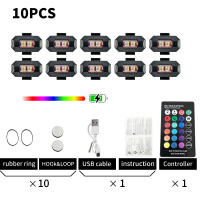 Luz Estroboscópica LED RGB Para Aviones Helicópteros Y Motocicletas Control De Color Fácil Recargable Luz Noturna - details 2