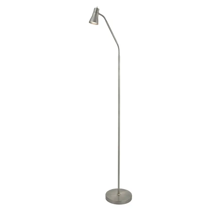 Moderno Allegro acero Piantana plata 1 luz Gu10 - 1