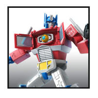 Figura De Acción De Transformadores G2 Optimus Prime Megatron Soundwave Serie Roja Juguete Para Niños Modelo De Robot Auténtico - details 12