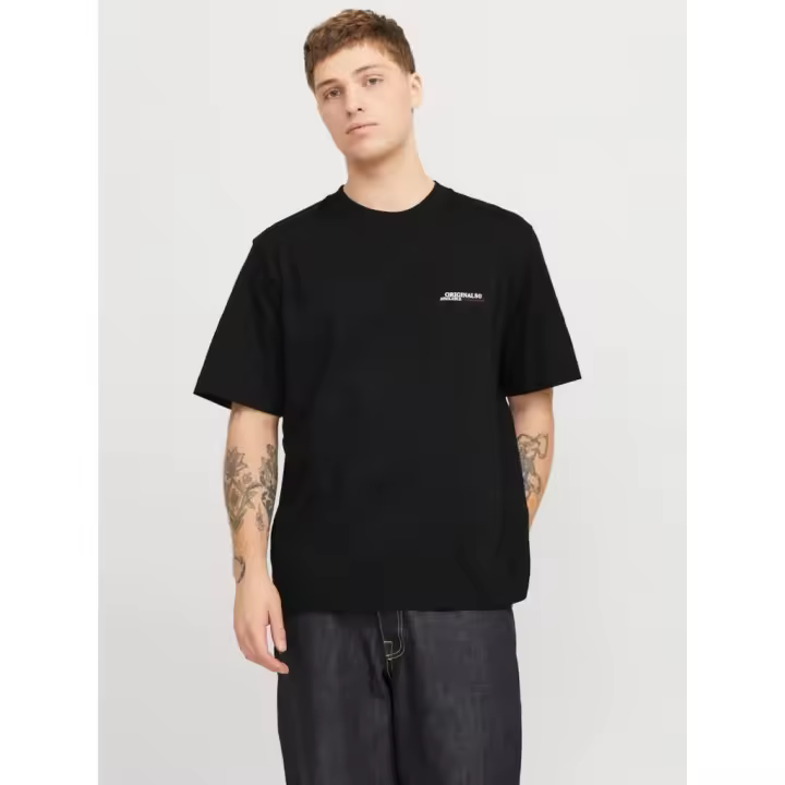 Jorislington Type Tee Ss Crew  Negro - 1