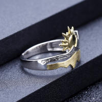 Anillo ajustable de diseñador Premium Nature Wind Sun Sunrise - details 6