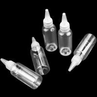 10Pcs Botellas De Plástico Squeezable Transparentes Con Boquilla Fina Para Tinta Pegamento Color Paste Ink 10/30/50/60/100/120ml - details 0