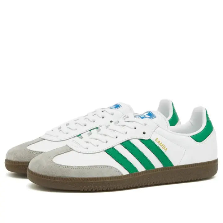 Adidas Samba OG IG 1024 White / Green / Gum 5 - 1