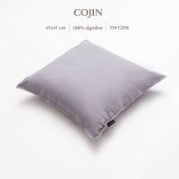 Scalpers Home - Juego de 2 cojines de 45x45cm, 100% algodón, cierre con cremallera - Ideal para decorar tu hogar - Envío desde España - details 1