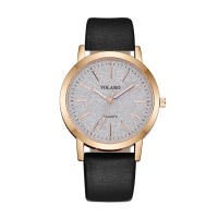 Reloj De Cuarzo Para Mujer En Cuero Moda Casual Con Movimiento De Cuarzo Material De La Correa De Cuero Y Caso De Aleación - details 7