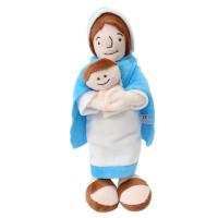 Muñeco Suave De 30CM De Jesús Y Virgen María Juguetes De Peluche Cristianos Y Religiosos Para Adultos Relleno De Algodón PP - details 10
