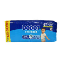 Dodot Pañales Bebé-Seco Talla 6 (13-18kg) | Pack 96 Unidades | Máxima Absorción y 100% Protección Nocturna Antifugas - details 0