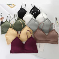 Sujetador Deportivo Para Mujer Secado Rápido Elasticidad Con Almohadillas Para Gimnasio Correr Yoga Fitness Transpirable Tops De Color Sólido - details 9