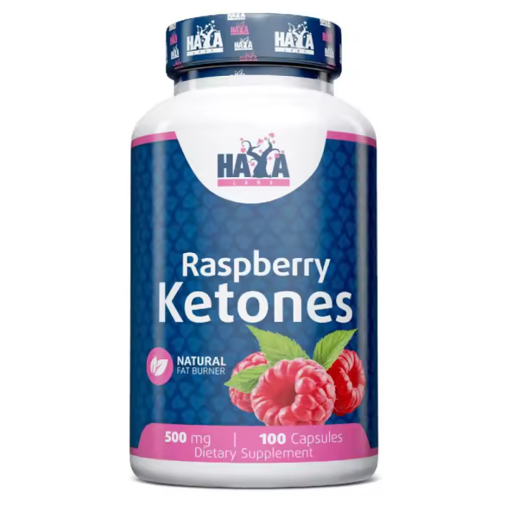 HAYA LABS Raspberry Ketones 500 mg - 100 Caps. - 1