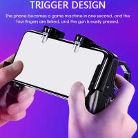 Controlador De Juego Móvil Con Joystick Y Gamepad Para Jugos De Tiro Compatible Con Android E iOS Smartphone - details 0