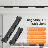Iluminación De Pista LED Completa 110V 220V Luz De Techo Colgante Para Decoración De Sala De Estar Y Dormitorio Con Rail De Luces Spot - details 1